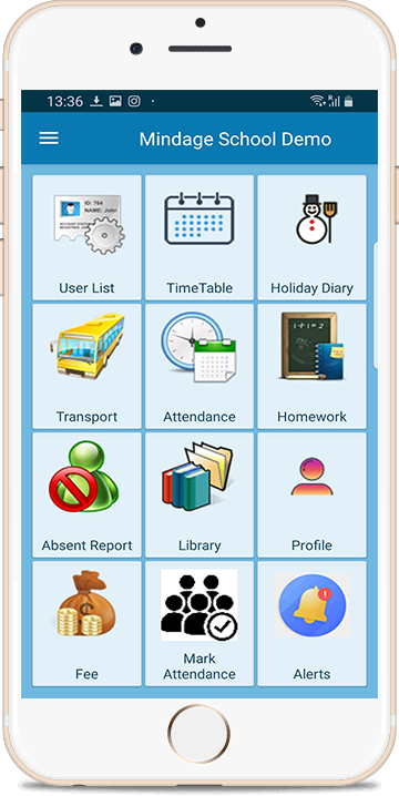 mobile screen